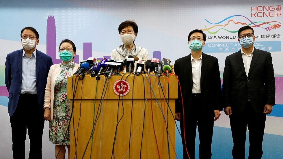 زعيمة هونغ كونغ: الصين لن تتراجع عن القانون الأمني الجديد على الرغم من انتقاد بريطانيا