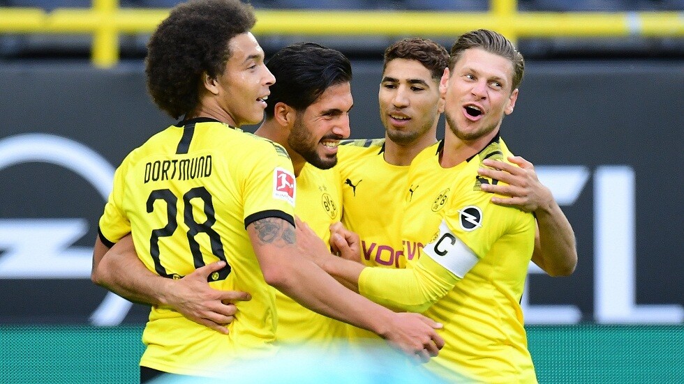بوروسيا دورتموند يهزم هيرتا برلين ويحافظ على "بصيص أمل" بلقب الدوري (فيديو)