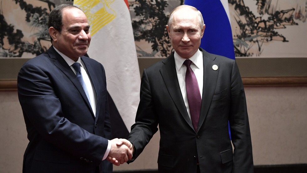 بوتين والسيسي يبحثان الأزمة الليبية