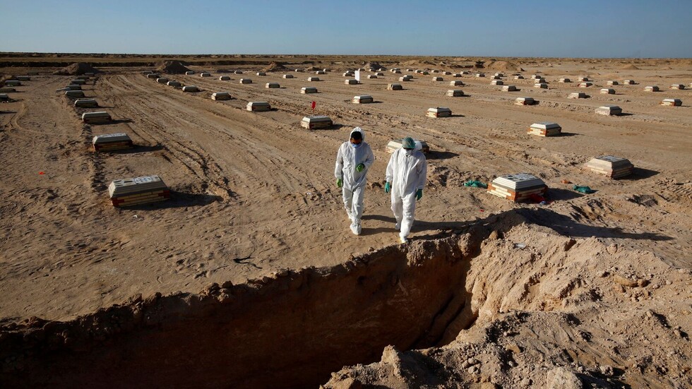 العراق يسجل انخفاضا بأعداد الوفيات والمصابين بفيروس كورونا