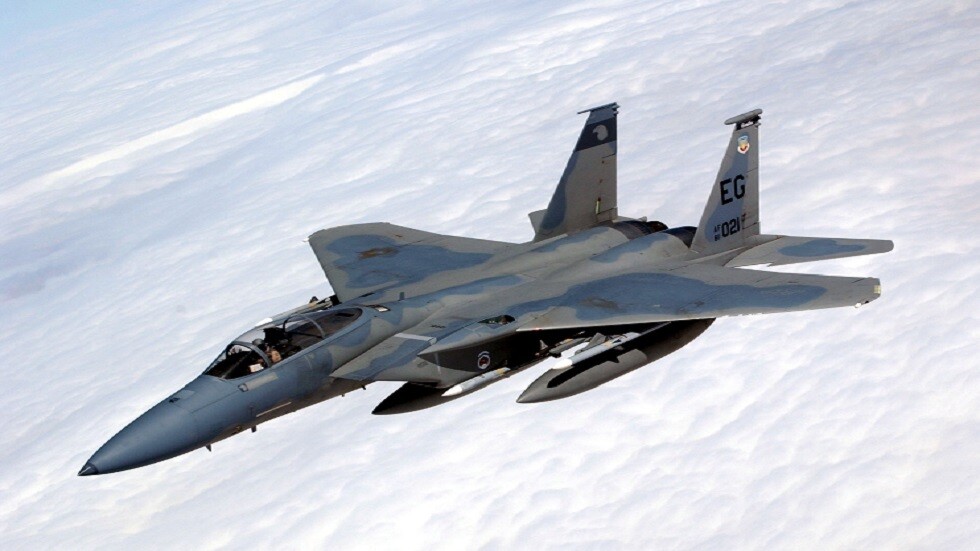 تحطم مقاتلة أمريكية من  طراز "إف 15"على سواحل يوركشير البريطانية