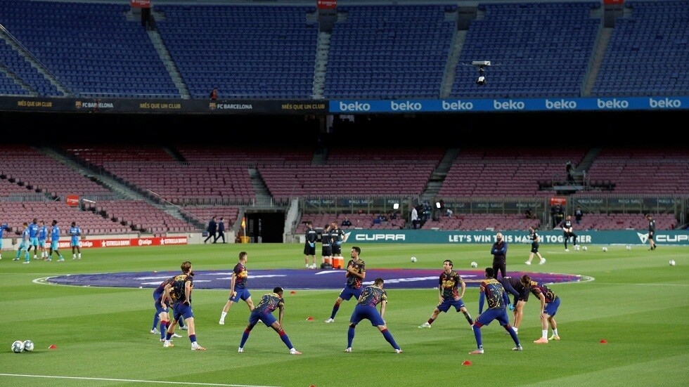 برشلونة يكشف حجم إصابتي نجميه (صور)