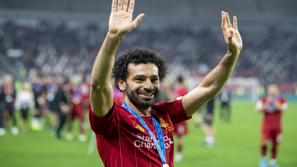 شاهد.. كيف احتفل صلاح بتتويج ليفربول