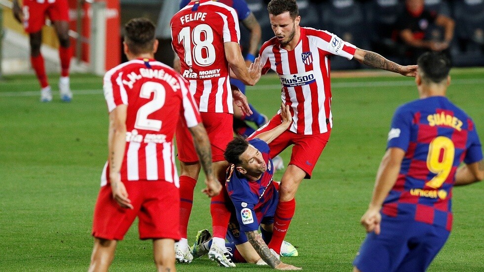 برشلونة يواصل نزيف النقاط بتعادل مخيب أمام أتلتيكو مدريد (فيديو)