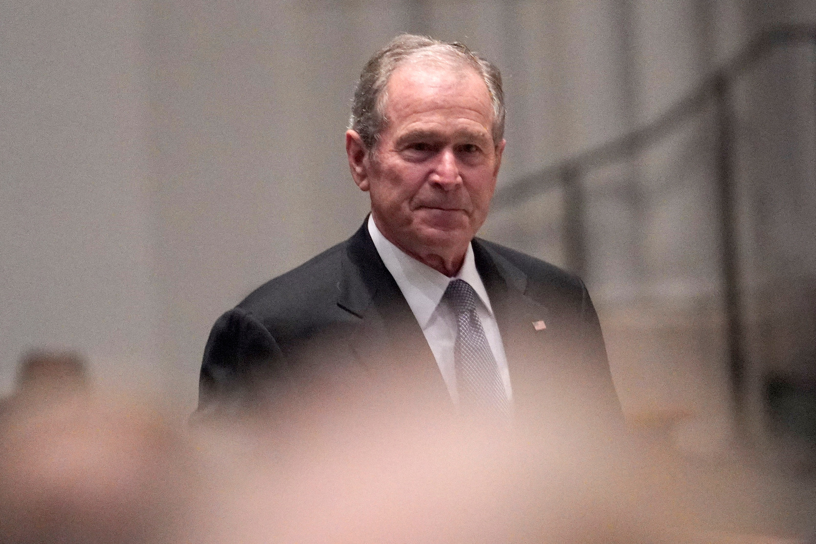 بوش يعلق على احتجاجات الولايات المتحدة