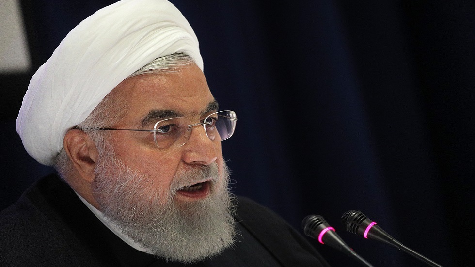 روحاني: نتضامن مع الشعب الأمريكي ومن المعيب أن يرفع الإنجيل شخص يأمر بقتل شعبه