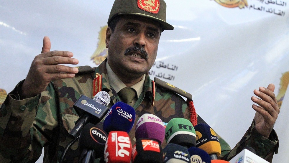 المسماري: قواتنا شنت هجوما مضادا على قوات الوفاق