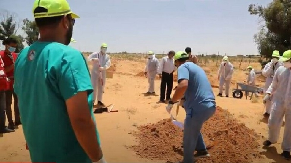 الهلال الأحمر الليبي: العثور على جثث أطفال وآخرين بعد انسحاب قوات شرق ليبيا من ترهونة