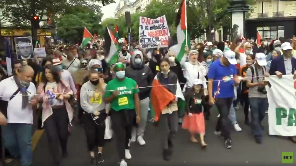 فرنسا.. مظاهرات تندد بخطة الضم الإسرائيلية