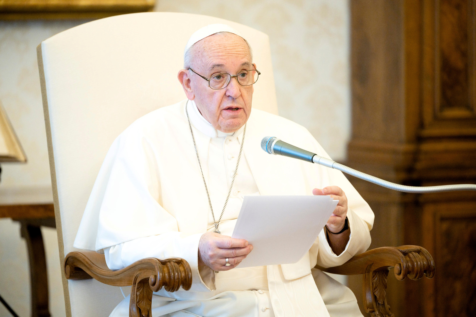 البابا فرنسيس يدعو للصلاة من أجل سوريا واليمن