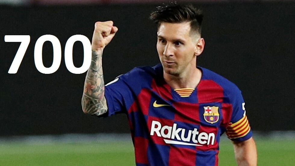 شاهد.. ميسي يصل للهدف 700 في مسيرته في ليلة ضياع برشلونة