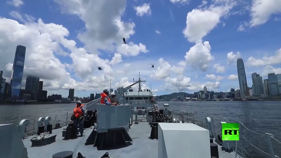 تدريبات عسكرية صينية في هونغ كونغ مع دخول قانون الأمن الجديد حيز التنفيذ