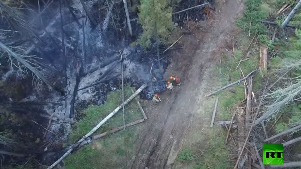 موجة حر تتسبب بحرائق في غابات سيبيريا