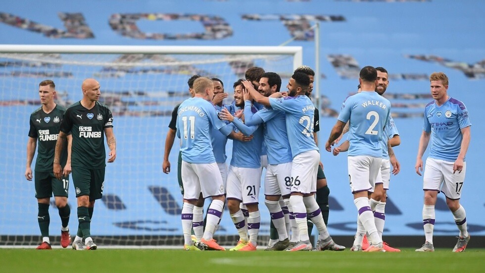 مانشستر سيتي يمطر شباك ضيفه نيوكاسل بخماسية