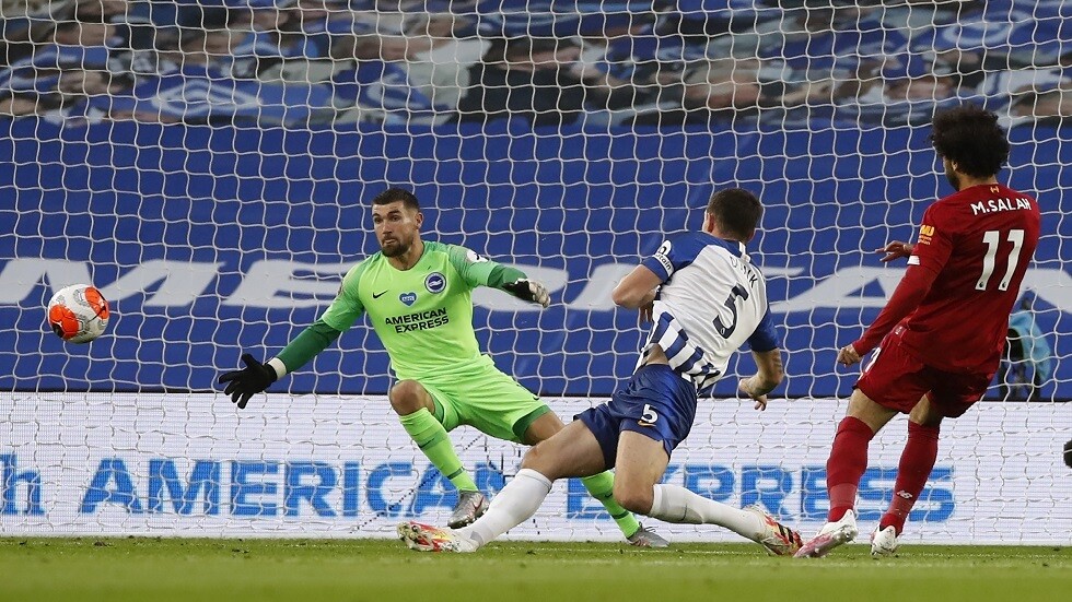 أول تعليق للمصري صلاح بعد ثنائيته في شباك برايتون