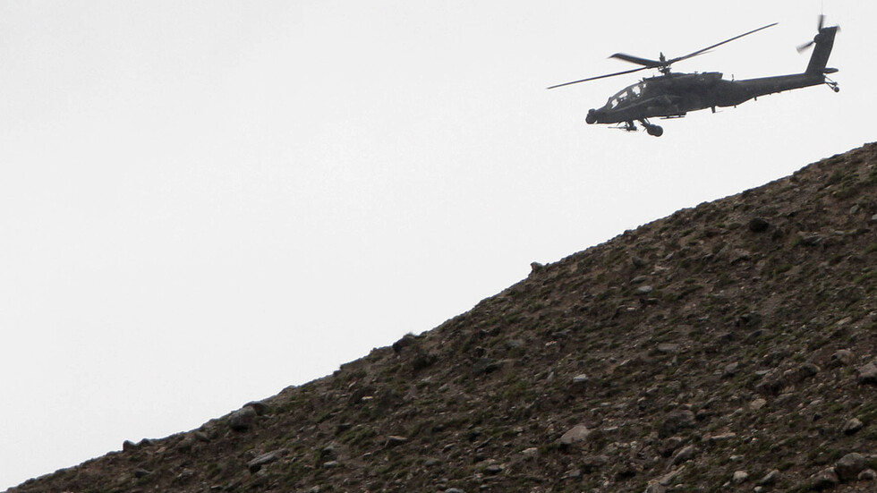 تحطم مروحية عسكرية في أفغانستان