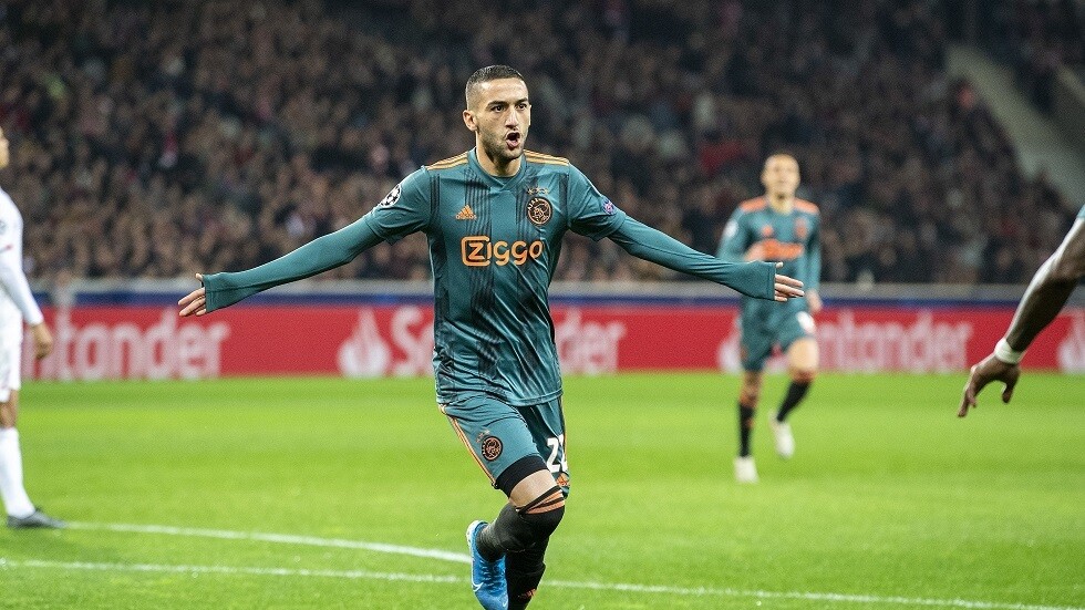 المغربي حكيم زياش في أول مران مع تشيلسي