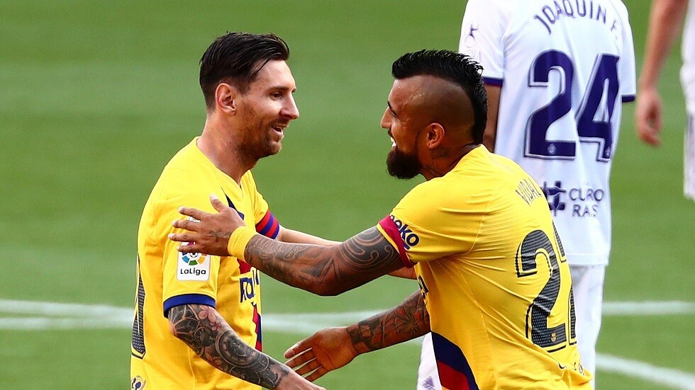 شاهد.. هدف برشلونة في مرمى بلد الوليد