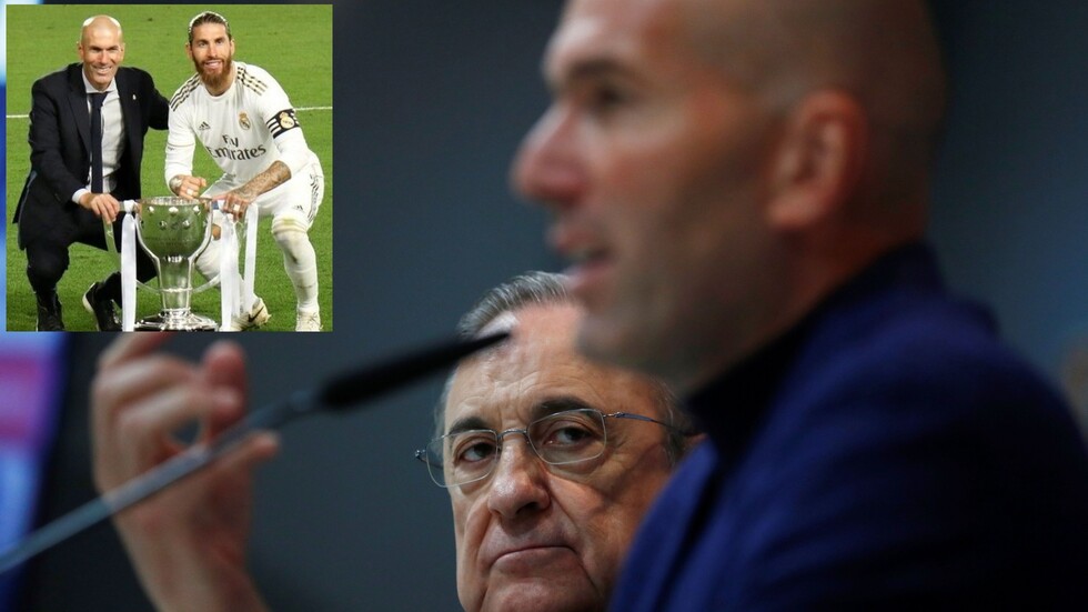 بيريز يكشف مستقبل زيدان وراموس بعد التتويج