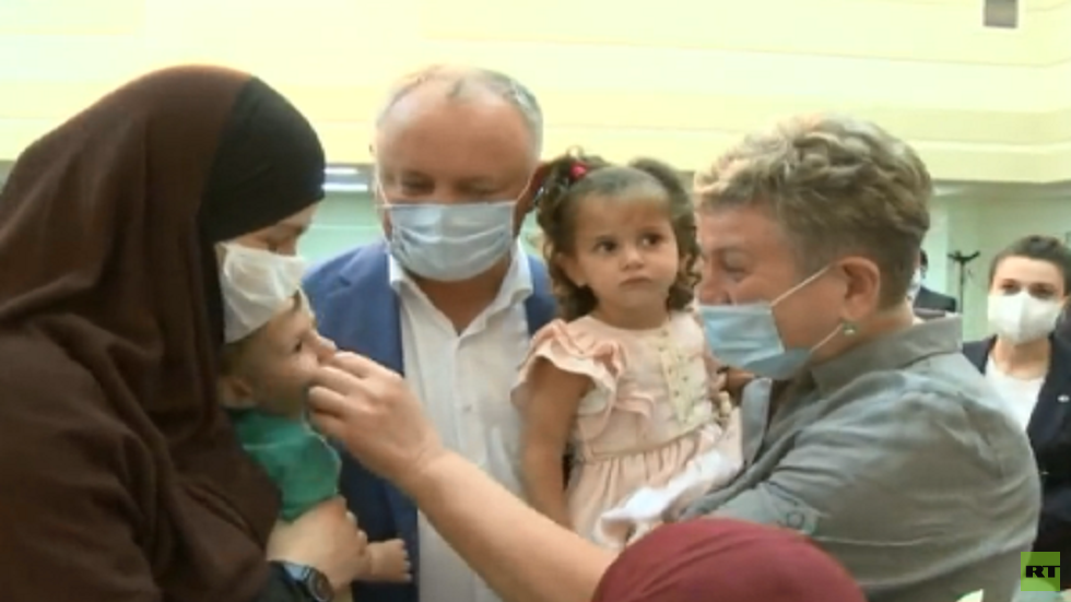 المخابرات التركية تعلن عن إنقاذ مولدوفية وأطفالها الأربعة من مخيم الهول شمالي سوريا