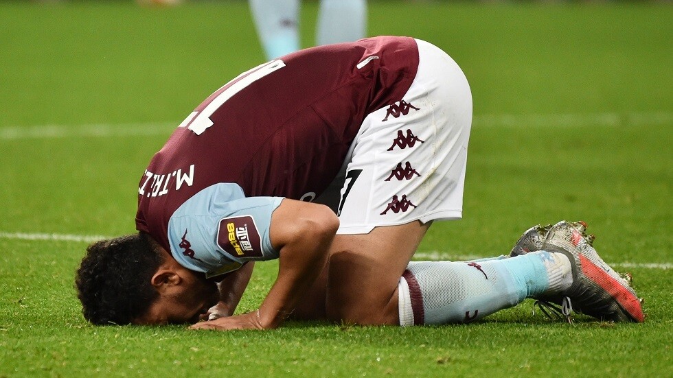 المصري تريزيغيه يوجه صفعة قوية لأرسنال وينعش أمام أستون فيلا بهدف رائع (فيديو)