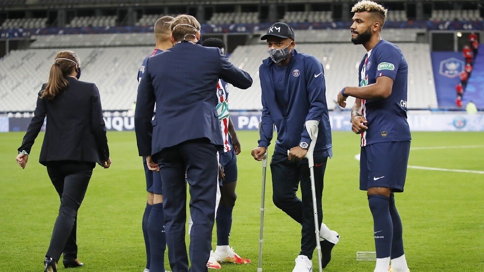 الفحص الطبي يكشف فداحة إصابة مبابي