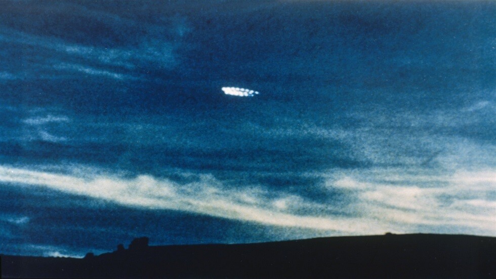 جسم حلزوني غامض في سماء بورياتيا الروسية