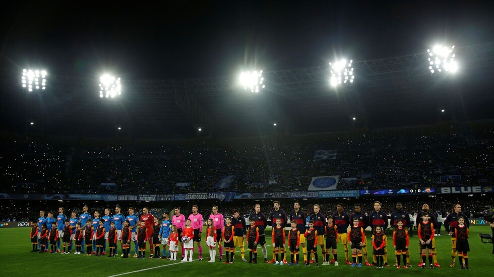 قلق في نابولي من السفر لمواجهة برشلونة