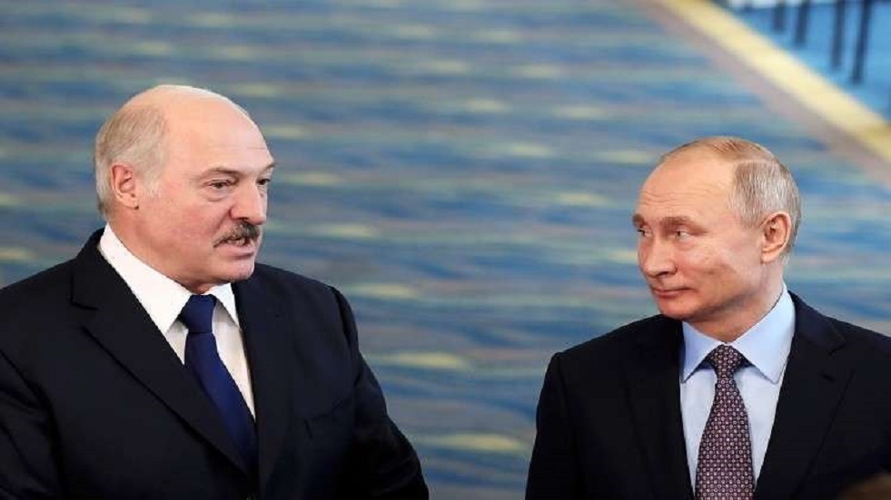بوتين يهنئ لوكاشينكو بعيد استقلال بيلاروس