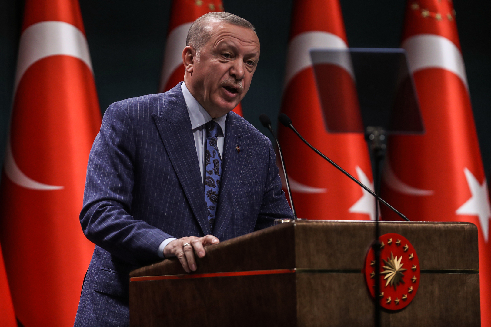 أردوغان: بحثت مع تميم جميع قضايا المنطقة