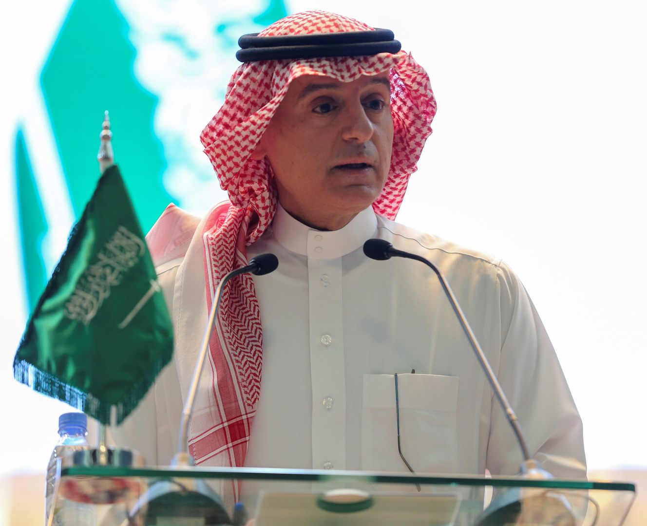 شخبوط بن نهيان يدعم مرشح السعودية للتجارة العالمية