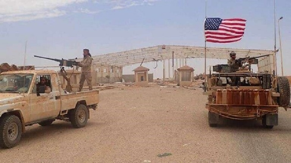 قاعدة التنف الأمريكية على الحدود السورية الأردنية