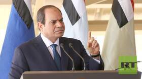 السيسي يلتقي وفد مشايخ وأعيان القبائل الليبية