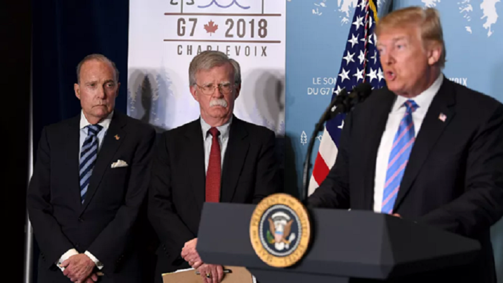 بولتون: ترامب رئيس "عديم الأخلاق"