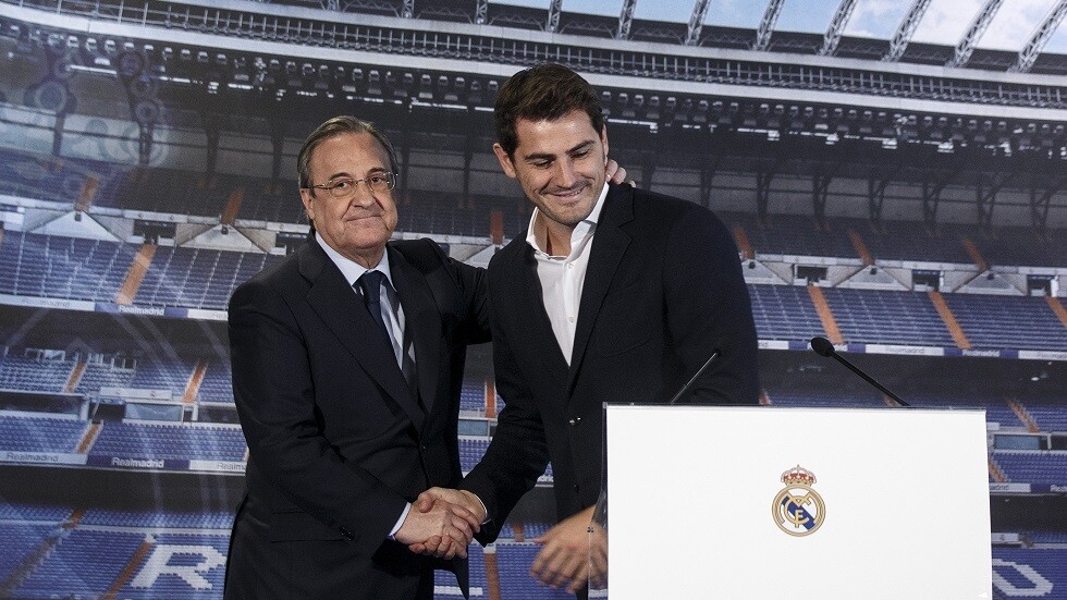 كلمة مصورة لرئيس ريال مدريد موجهة 