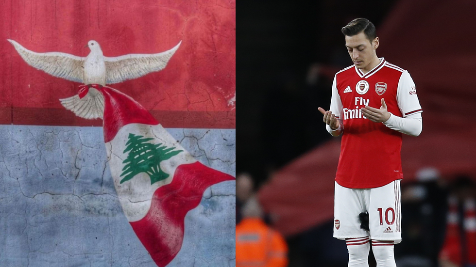 مسعود أوزيل يوجه رسالة بالعربية للشعب اللبناني