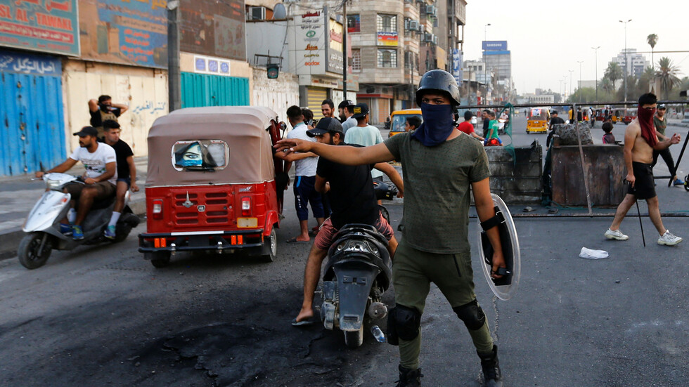 بغداد تريد تهدئة حركة الاحتجاجات