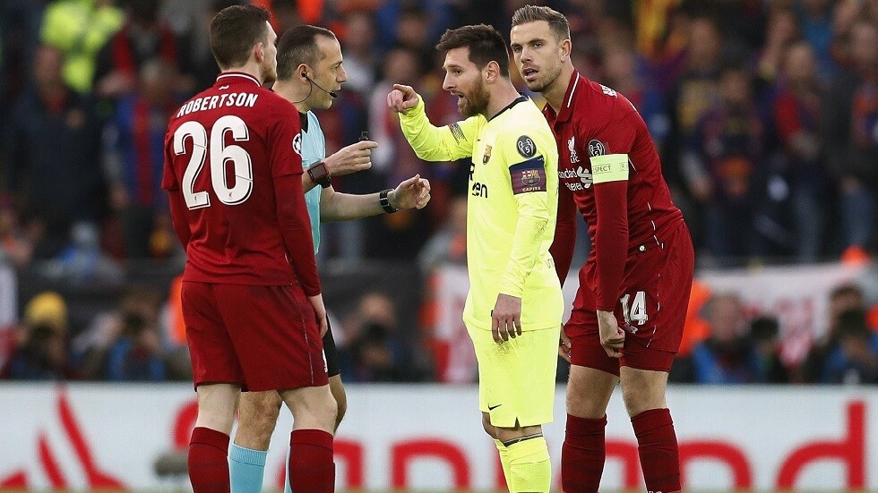 حكم "ريمونتادا" ليفربول يدير مباراة برشلونة ونابولي