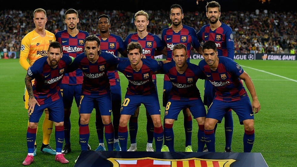 غياب لاعبين اثنين عن قائمة برشلونة لمواجهة نابولي