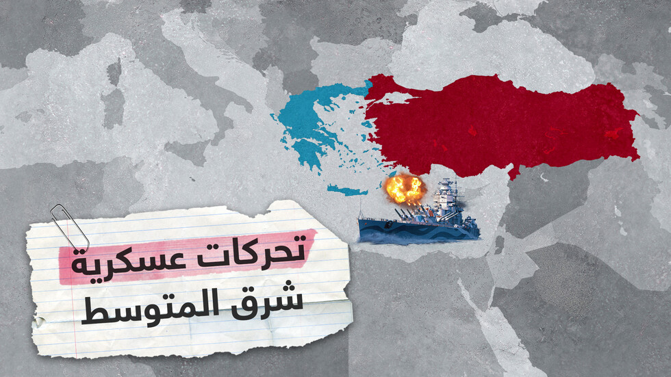 تحركات عسكرية تركية في شرق المتوسط