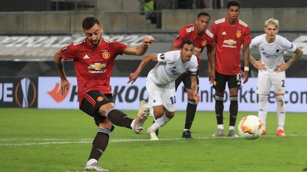 مانشستر يونايتد يتغلب على كوبنهاغن بعد التمديد ويتأهل لنصف نهائي الدوري الأوروبي (فيديو)