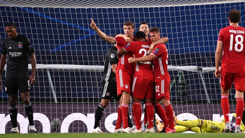 ليون يتجنب مصير برشلونة ويخرج بماء الوجه أمام بايرن ميونخ