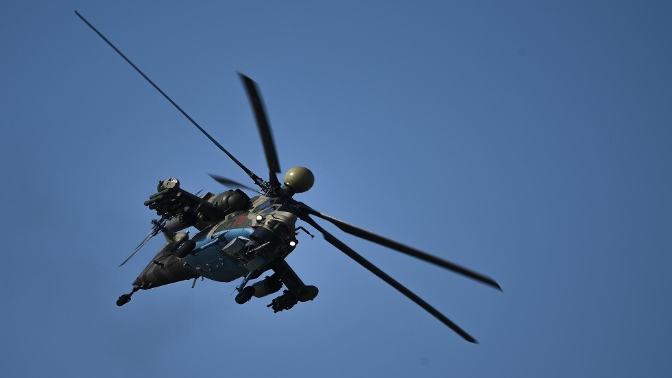 مروحية "مي - 28" المطورة تختبر منظومتها الخاصة بمقاومة صواريخ" أرض - جو"