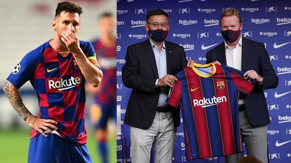 رئيس برشلونة  يتحدى ميسي ويوافق على الاستقالة بشرط واحد