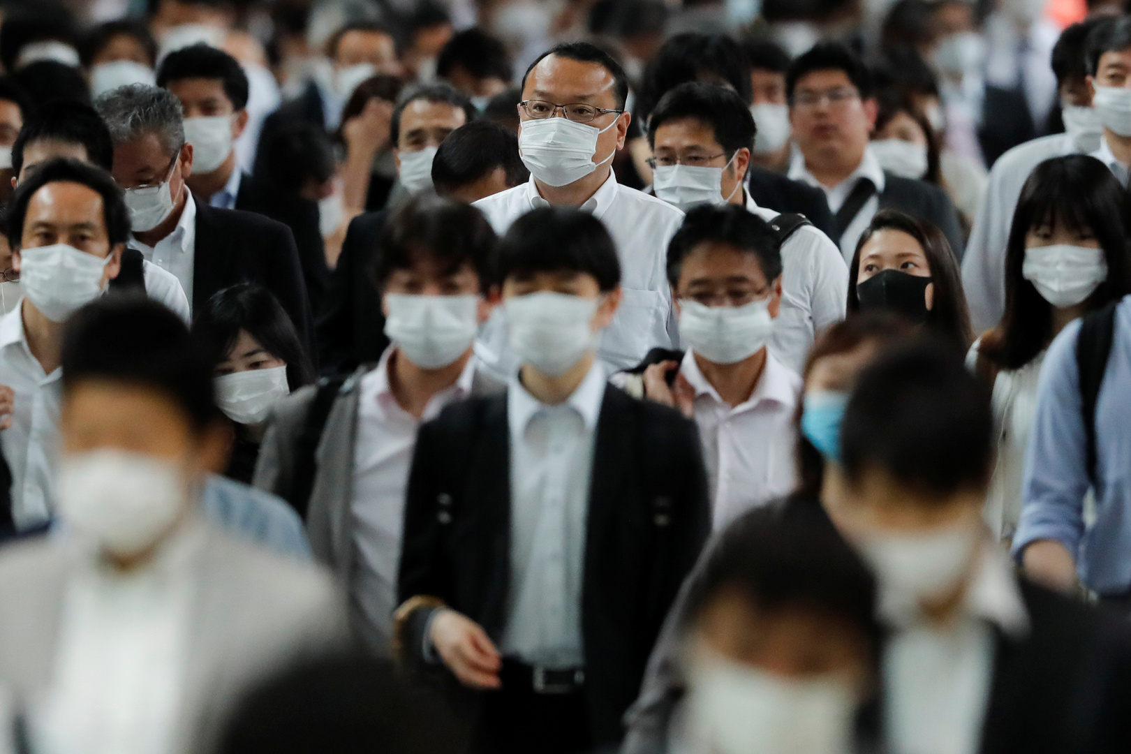 طوكيو تسجل زيادة قياسية جديدة في الإصابات بفيروس كورونا