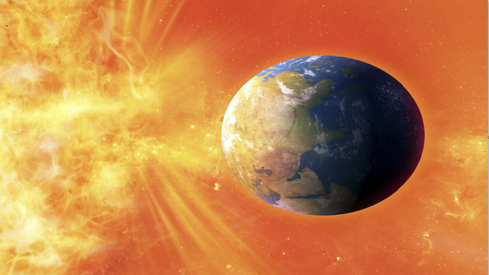 رياح شمسية تضرب الأرض بسرعة 2.1 مليون كم/الساعة!