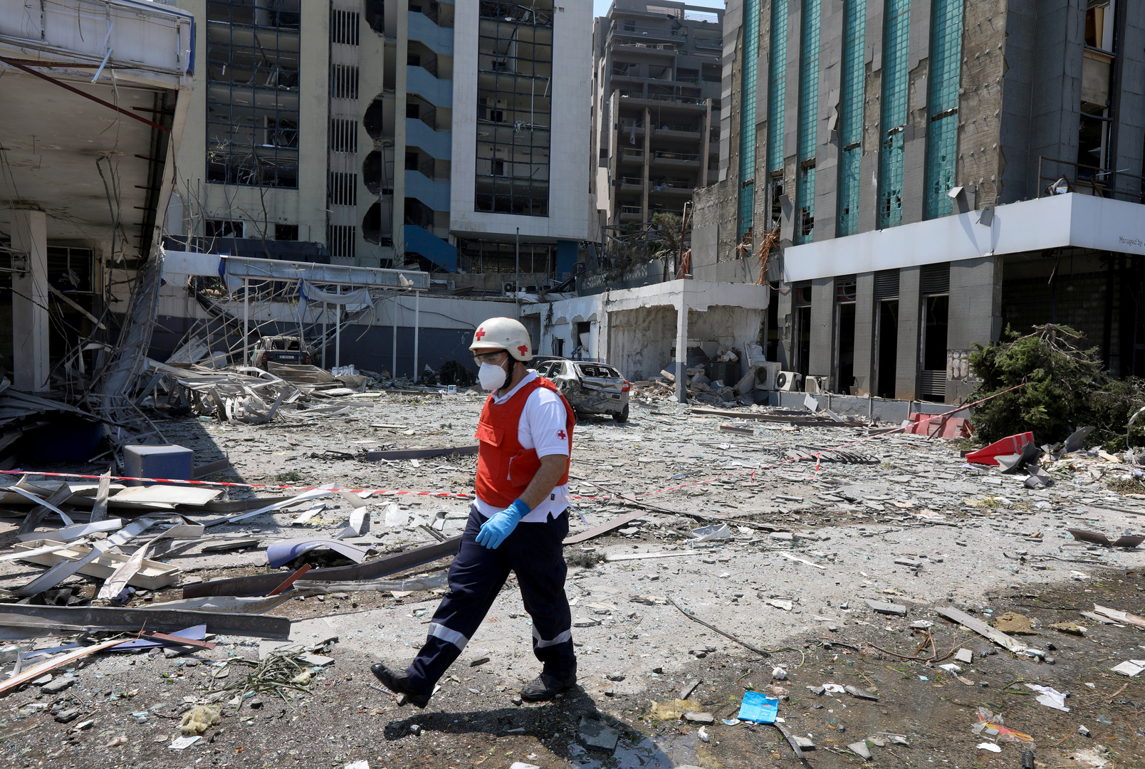 القاهرة تعلن بدء استقبال المستشفى الميداني المصري في لبنان لمصابي انفجار مرفأ بيروت الضخم