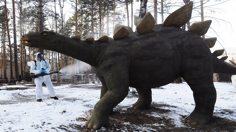 علماء المتحجرات  الروس يعثرون على آثار أسلاف الديناصورات القديمة