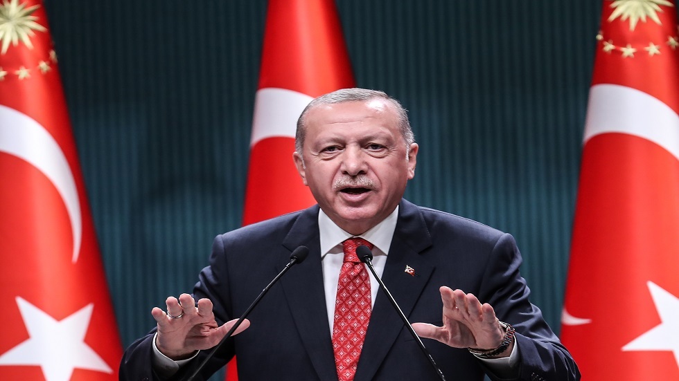 أردوغان: ادعاء اليونان بخصوص الجرف القاري أمر مضحك ولا أساس له