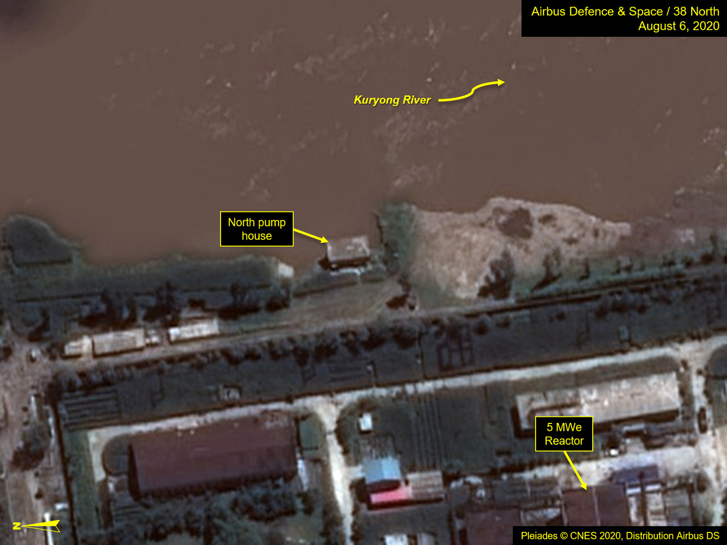 بالصور.. أقمار اصطناعية تكشف تضرر الموقع النووي الرئيس في كوريا الشمالية